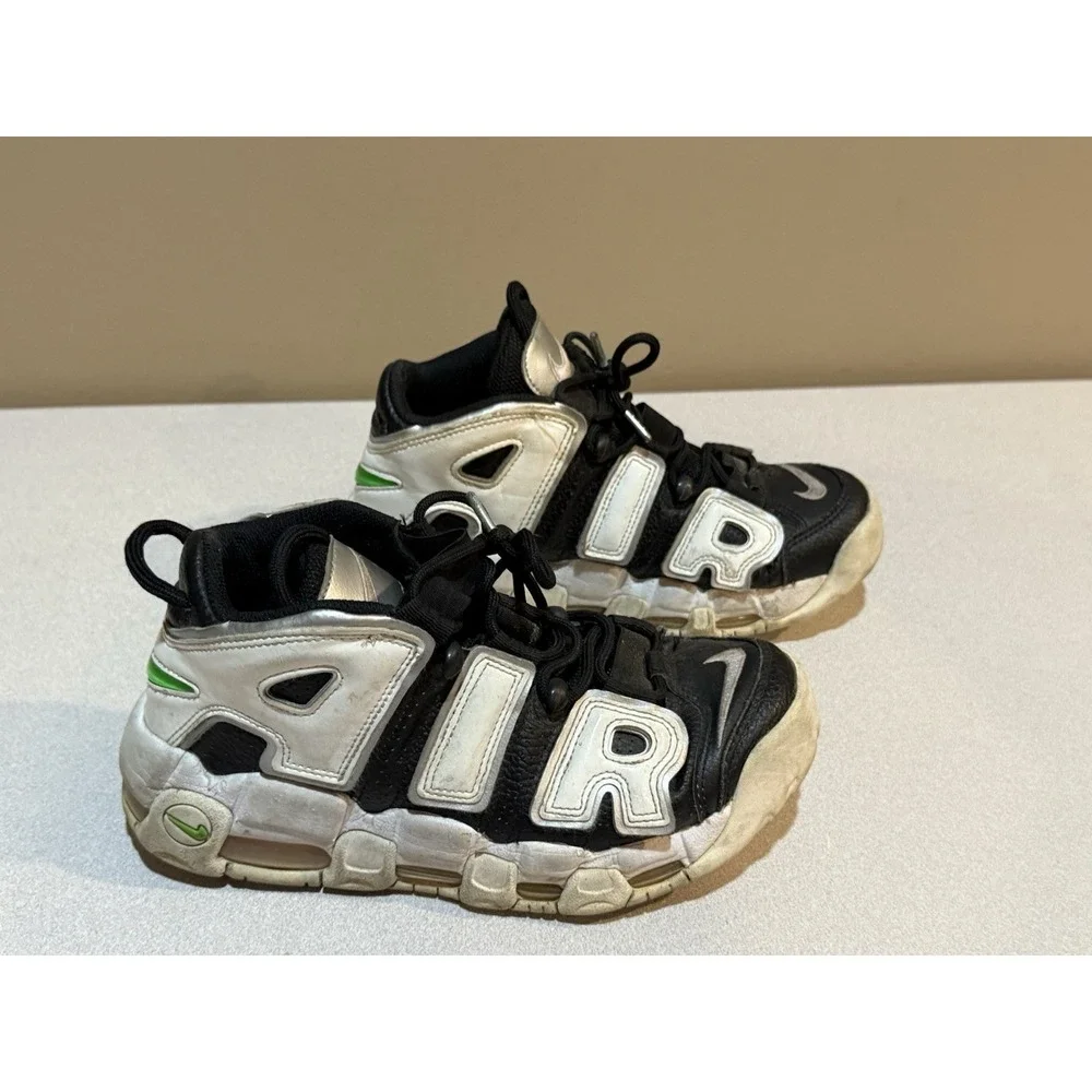 Nike Air More Uptempo Cobalt Bliss Sneakers Men Size 7.5 DN8008-001 Lace Up Used